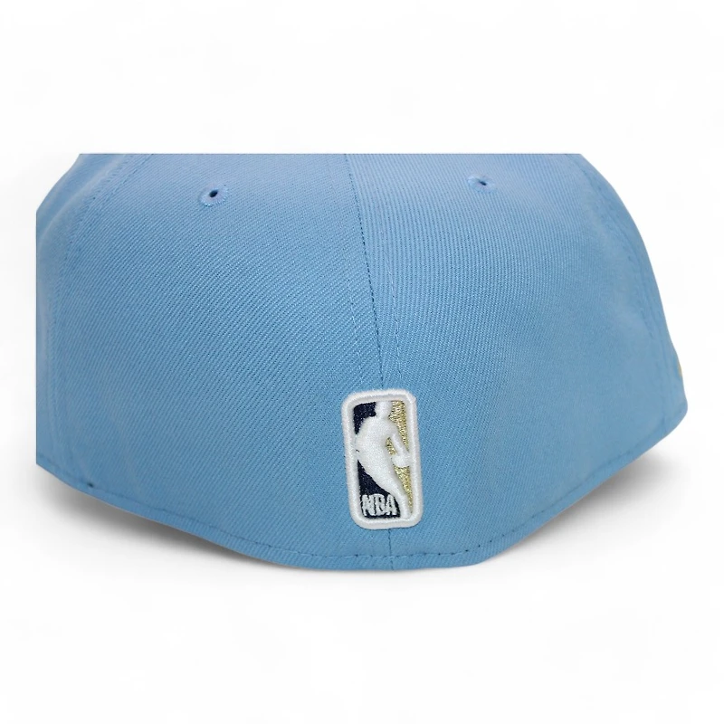 Denver Nuggets Sky Blue "DPM NBA Pack" 2023 Champions Patch Gray UV New Era 59Fifty Fitted Hat