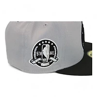 Brooklyn Nets Gray and Black "DPM NBA Pack" Established 1967 Patch UV New Era 59Fifty Fitted Hat