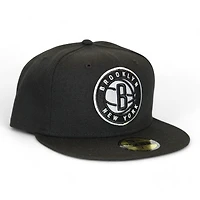 Brooklyn Nets Black "DPM NBA Pack" Gray UV New Era 59Fifty Fitted Hat