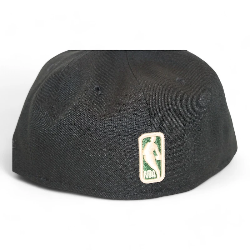 Milwaukee Bucks Black "DPM NBA Pack" Gray UV New Era 59Fifty Fitted Hat