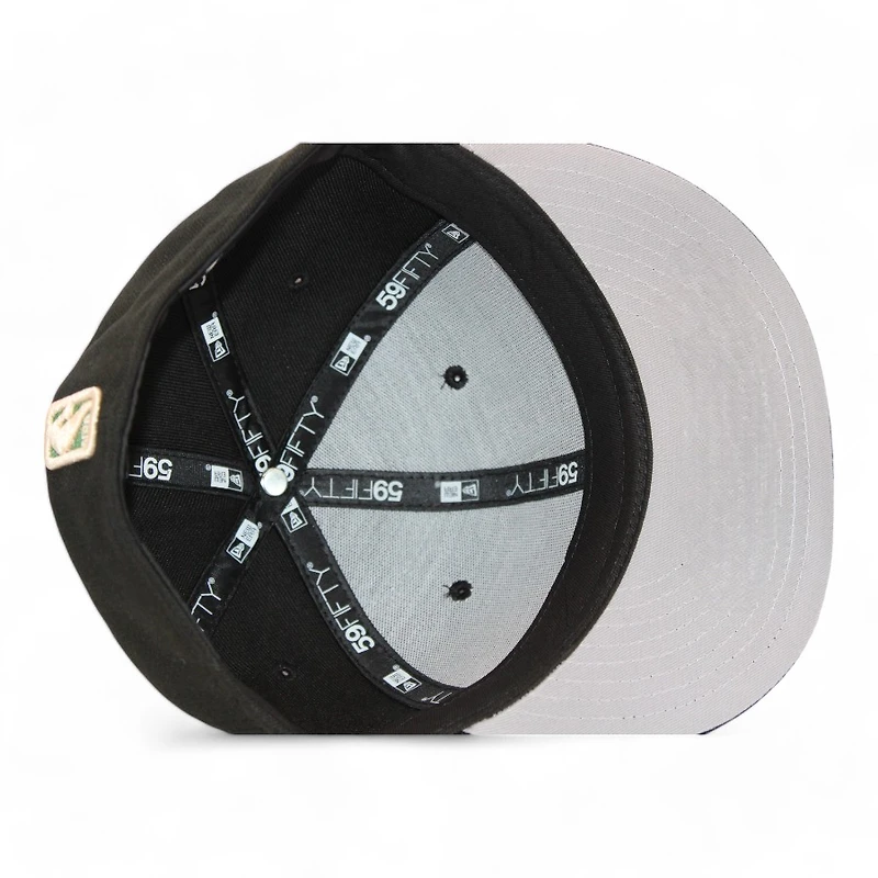 Milwaukee Bucks Black "DPM NBA Pack" Gray UV New Era 59Fifty Fitted Hat