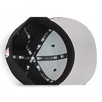 Chicago Bulls Black Wordscript "DPM NBA Pack" Gray UV New Era 59Fifty Fitted Hat