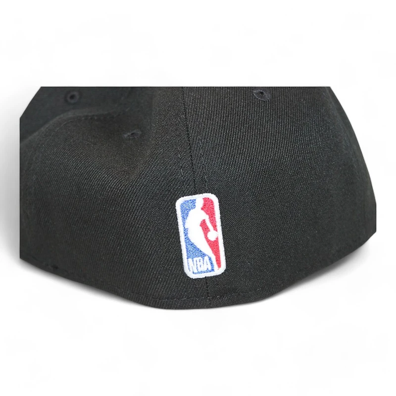 Chicago Bulls Black Wordscript "DPM NBA Pack" Gray UV New Era 59Fifty Fitted Hat