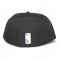 Golden State Warriors Black "DPM NBA Pack" Gray UV New Era 59Fifty Fitted Hat