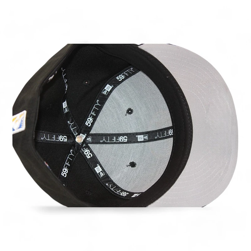 Golden State Warriors Black "DPM NBA Pack" Gray UV New Era 59Fifty Fitted Hat