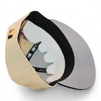 Arizona Diamondbacks Vegas Gold and Black "DPM Down South Pack" 1998 Inaugural Season Patch Gray UV New Era 59Fifty Fitted Hat