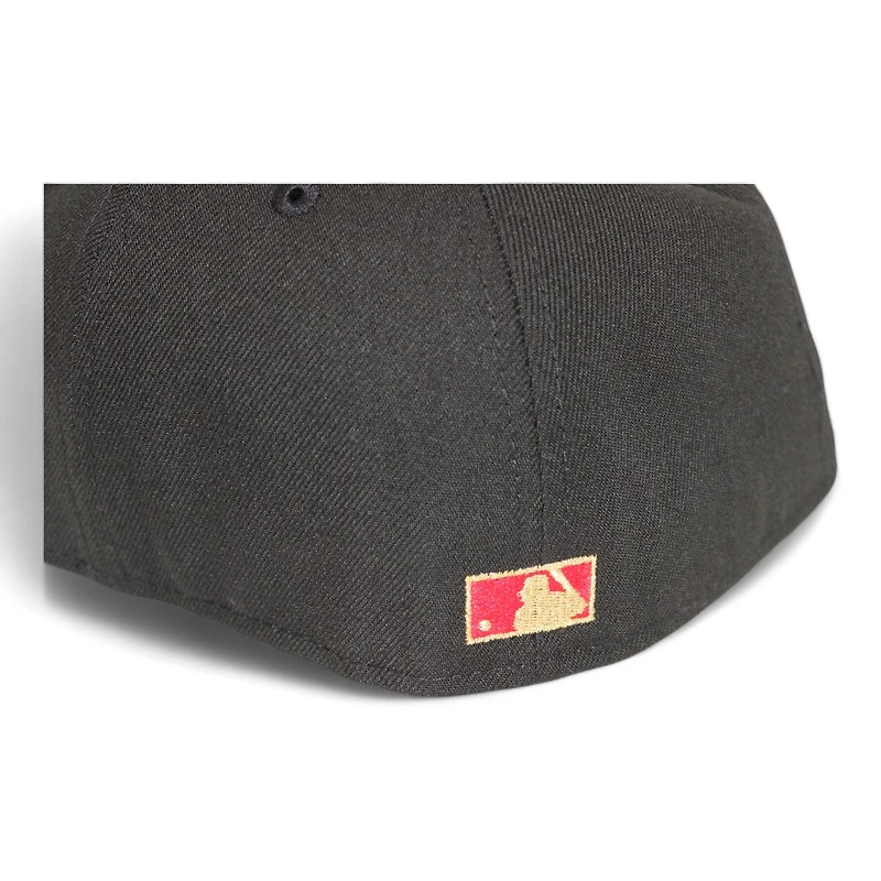 Chicago White Sox Black "Rager Hoops Pack" Comiskey Patch Gray UV New Era 59Fifty Fitted Hat