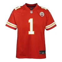 Youth Kansas City Chiefs Xavier Worthy Red Nike Game Jersey