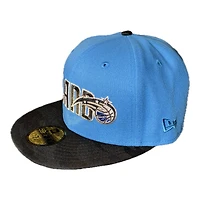 Orlando Magic Blue Reef and Black Camo 35th Patch Gray UV New Era 59FIFTY Fitted Hat