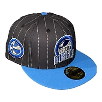 Osceola Magic Black Pinstripe Gray UV New Era 59FIFTY Fitted Hat