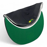 Los Angeles Dodgers Full Graphite 50th Anniversary Patch Green UV New Era 59FIFTY Fitted Hat