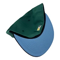 Los Angeles Dodgers Green and Black Script 40th Anniversary Patch Icy UV New Era 59FIFTY Fitted Hat