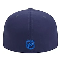 Winnipeg Jets Navy Team Basic NHL New Era 59FIFTY Fitted Hat