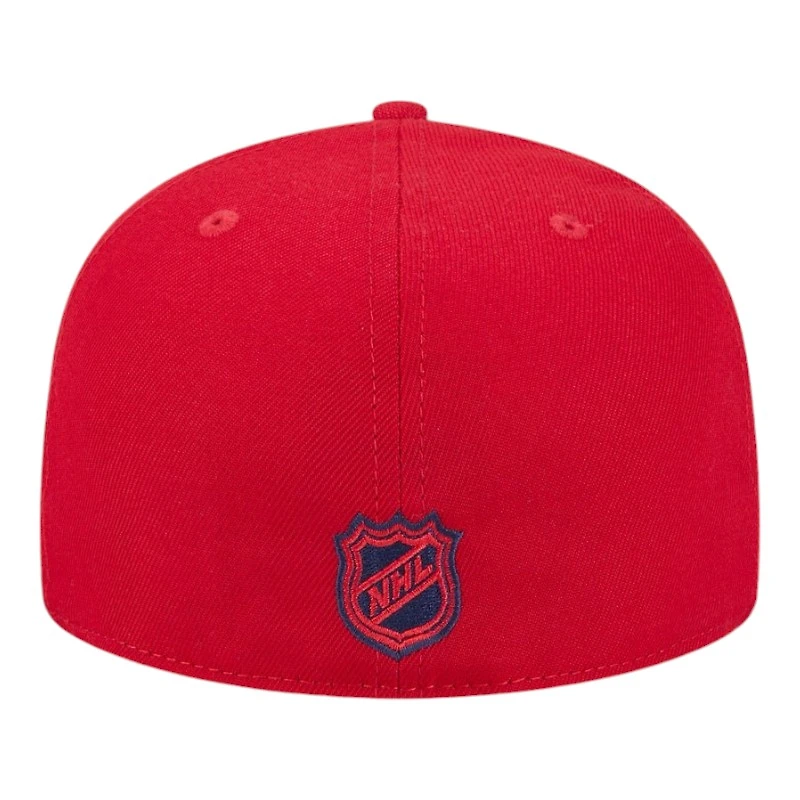 Washington Capitals Red Team Basic NHL New Era 59FIFTY Fitted Hat