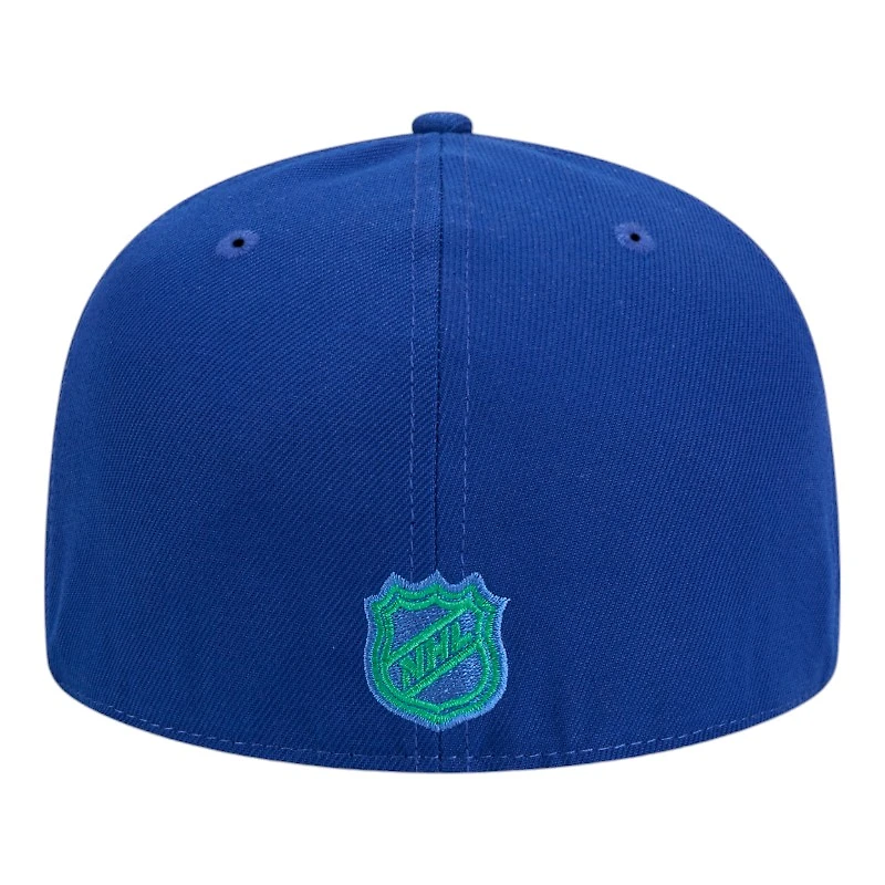 Vancouver Canucks Royal Blue Team Basic NHL New Era 59FIFTY Fitted Hat