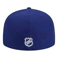 Tampa Bay Lightning Blue Team Basic NHL New Era 59FIFTY Fitted Hat