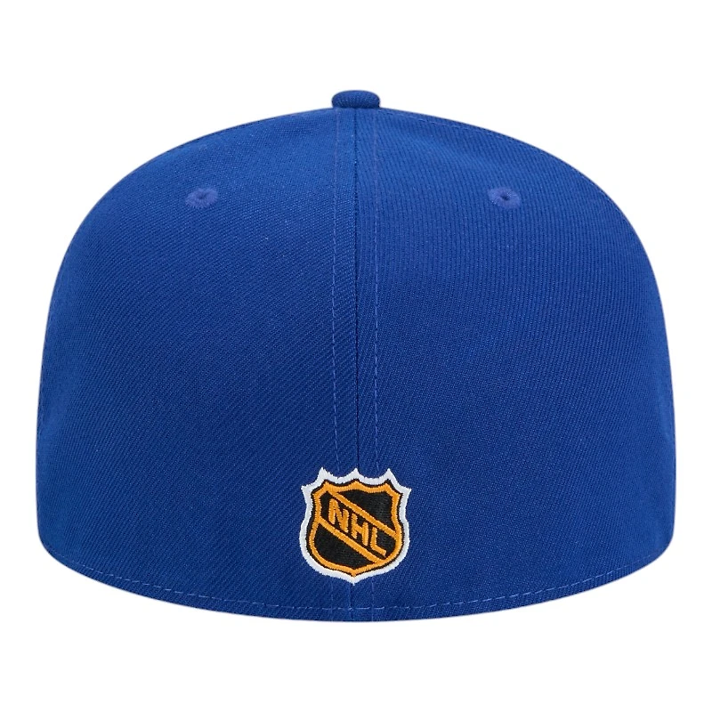 Quebec Nordiques Blue Team Basic NHL New Era 59FIFTY Fitted Hat