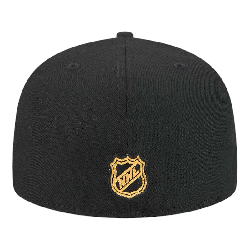 Pittsburgh Penguins Black Team Basic NHL New Era 59FIFTY Fitted Hat