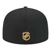 Pittsburgh Penguins Black Team Basic NHL New Era 59FIFTY Fitted Hat