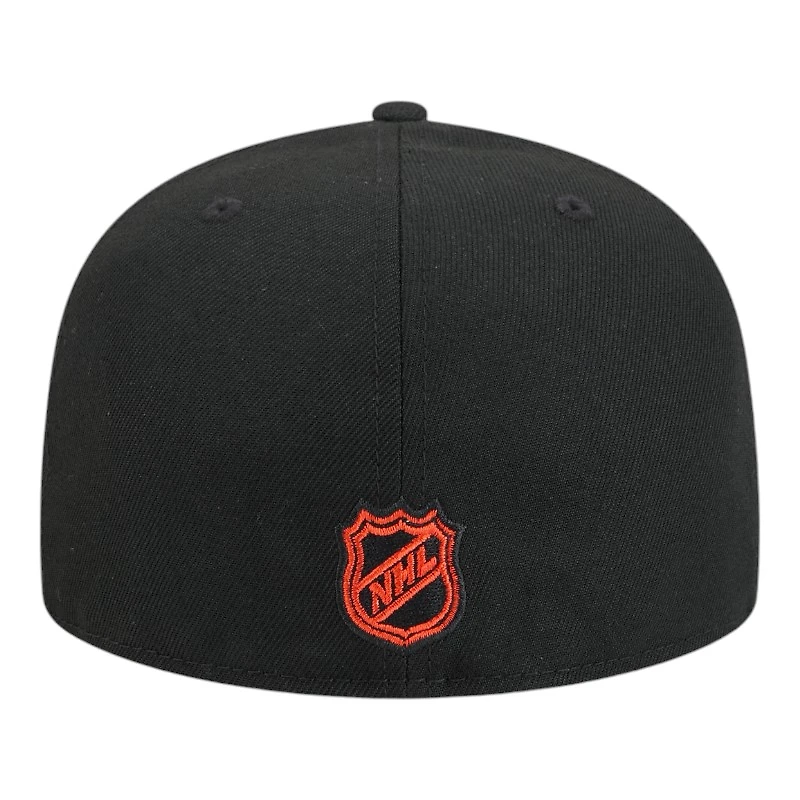 Philadelphia Flyers Black Team Basic NHL New Era 59FIFTY Fitted Hat