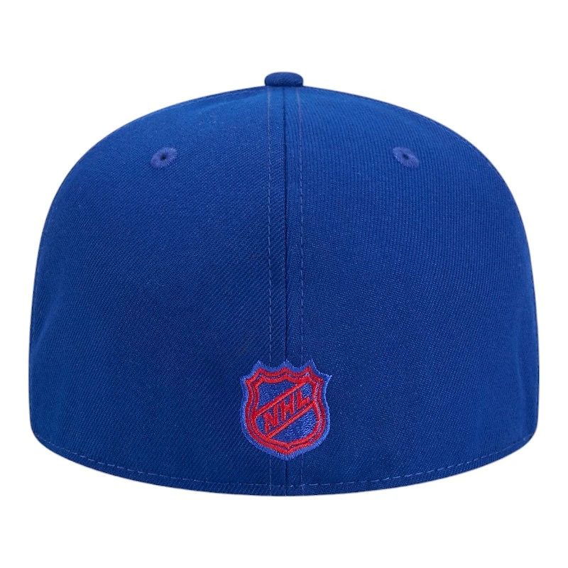 New York Rangers Blue Team Basic NHL Era 59FIFTY Fitted Hat