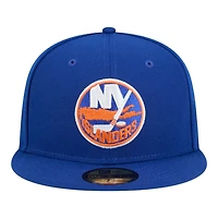 New York Islanders Blue Team Basic NHL Era 59FIFTY Fitted Hat
