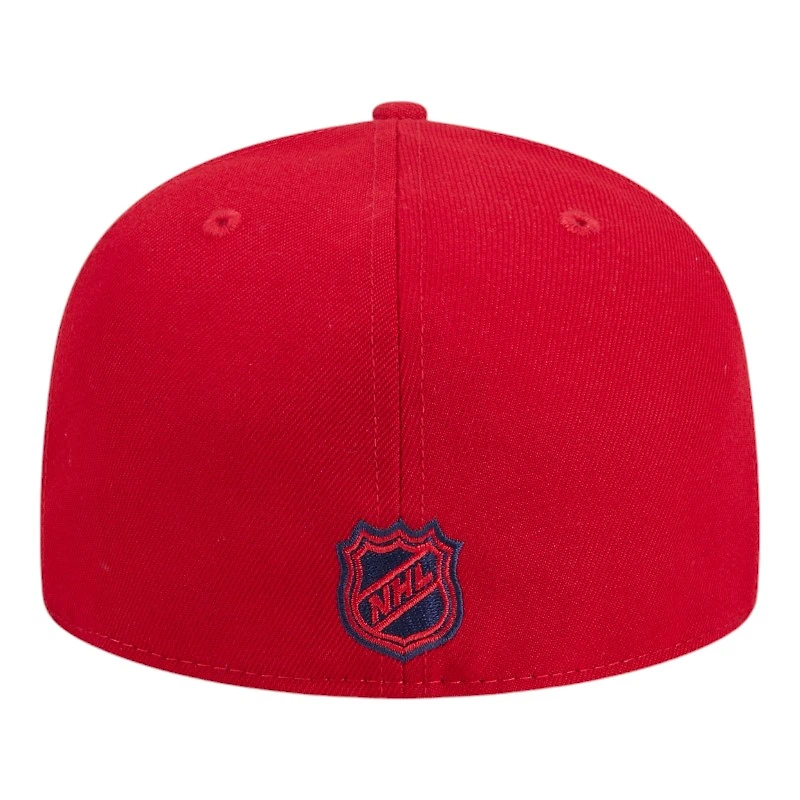 Montreal Canadiens Red Team Basic NHL New Era 59FIFTY Fitted Hat