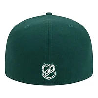 Minnesota Wild Green Team Basic NHL New Era 59FIFTY Fitted Hat