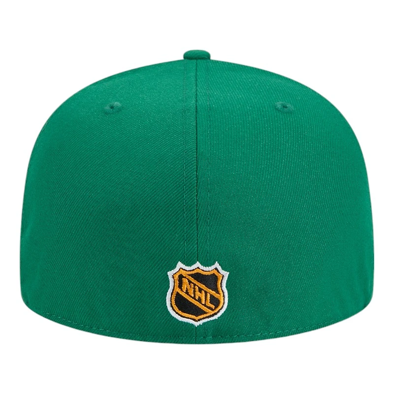 Minnesota North Stars Green Team Basic NHL New Era 59FIFTY Fitted Hat