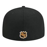 Los Angeles Kings Black Team Basic NHL New Era 59FIFTY Fitted Hat