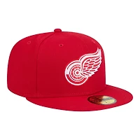 Detroit Red Wings Team Basic NHL New Era 59FIFTY Fitted Hat