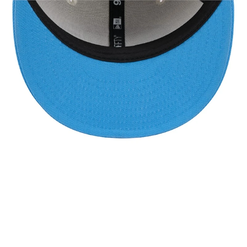 Houston Oilers 2024 Sideline Historic Stone Gray New Era 9FIFTY Snapback Hat