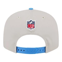 Houston Oilers 2024 Sideline Historic Stone Gray New Era 9FIFTY Snapback Hat