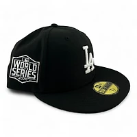Los Angeles Dodgers Black and White "Coast to Coast" 2020 WS Patch UV New Era 59FIFTY Fitted Hat