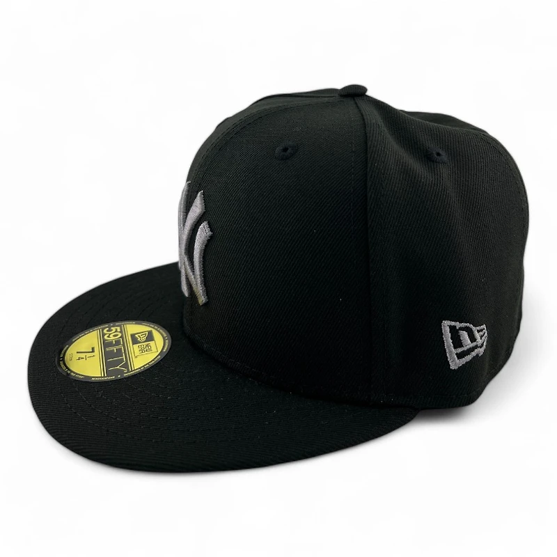 New York Yankees Black and Graphite "Coast to Coast" 1999 WS Patch Gray UV Era 59FIFTY Fitted Hat