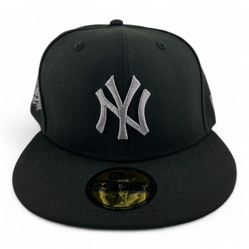 New York Yankees Black and Graphite "Coast to Coast" 1999 WS Patch Gray UV Era 59FIFTY Fitted Hat