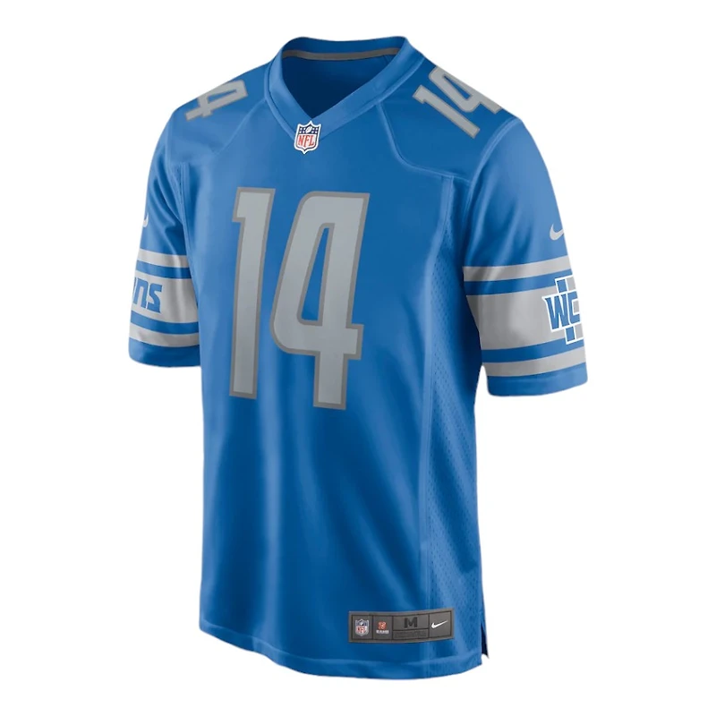 Detroit Lions Amon-Ra St. Brown Blue Nike Game Jersey