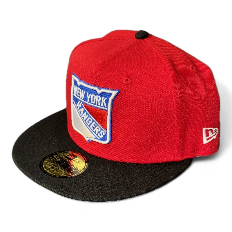 New York Rangers Red and Black 1994 ASG Patch Gray UV Era 59FIFTY Fitted Hat
