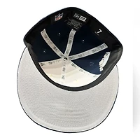 Dallas Cowboys Chrome and Navy SB XXVII Patch Gray UV New Era 59FIFTY Fitted Hat