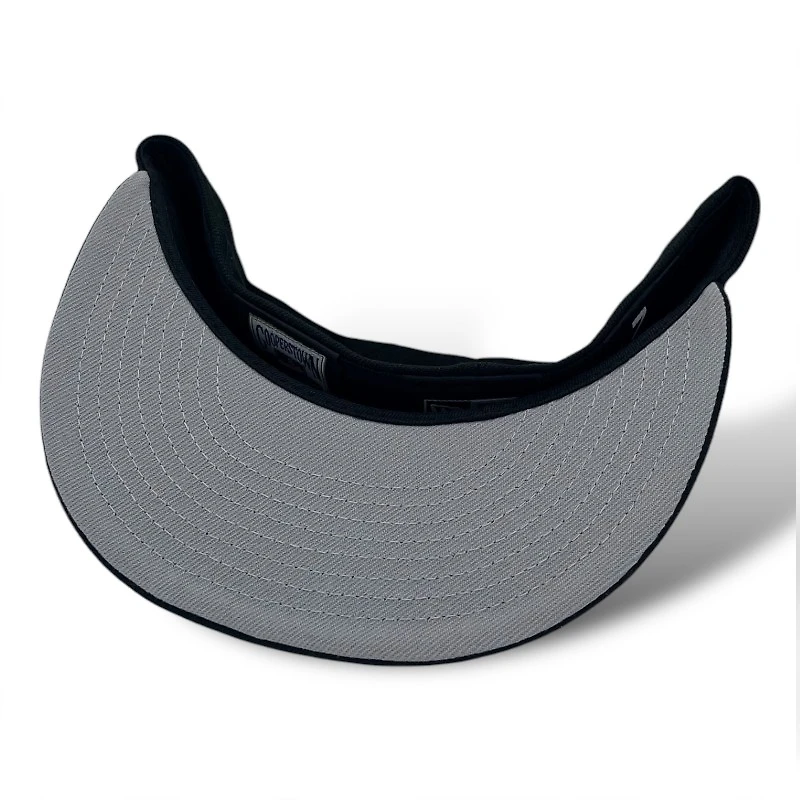 Los Angeles Dodgers Black Cascade 40th Anni Patch Gray UV New Era 59FIFTY Fitted Hat