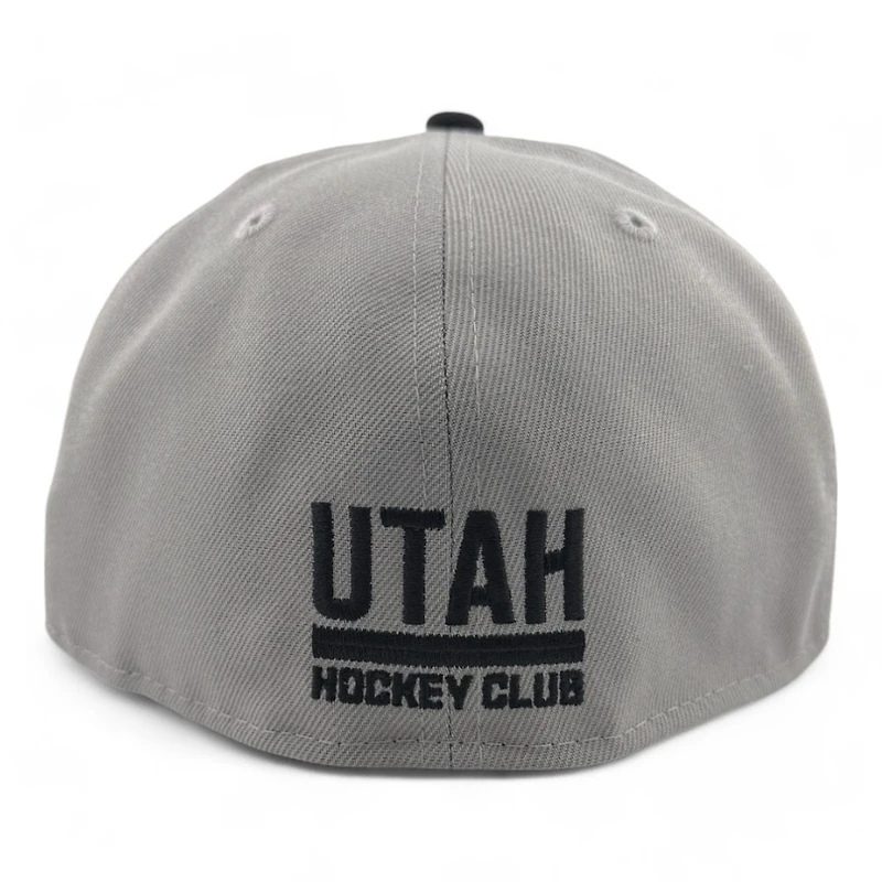 Utah Hockey Club Gray and Light Blue NHL Patch UV New Era 59FIFTY Fitted Hat