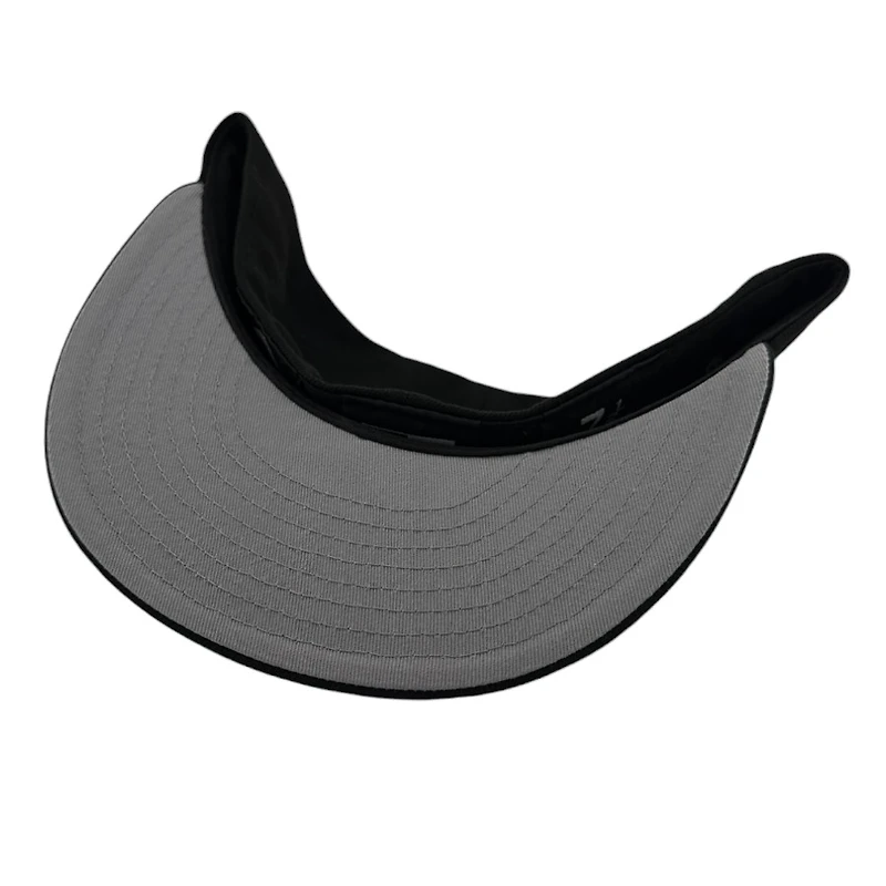 Utah Hockey Club Black and White State Logo NHL Patch Gray UV New Era 59FIFTY Fitted Hat