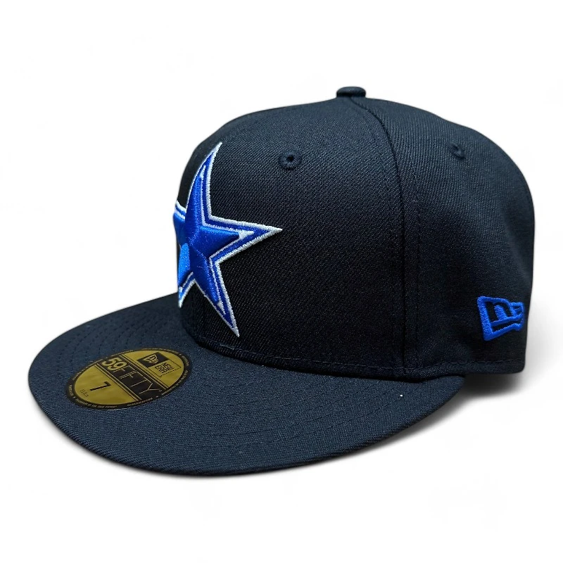 Dallas Cowboys Black Roya Blue UV New Era 59FIFTY Fitted Hat