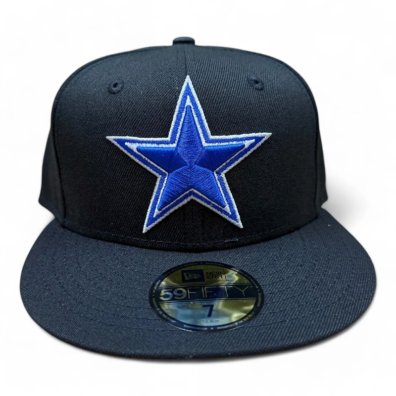 Dallas Cowboys Black Roya Blue UV New Era 59FIFTY Fitted Hat