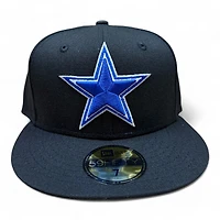 Dallas Cowboys Black Roya Blue UV New Era 59FIFTY Fitted Hat