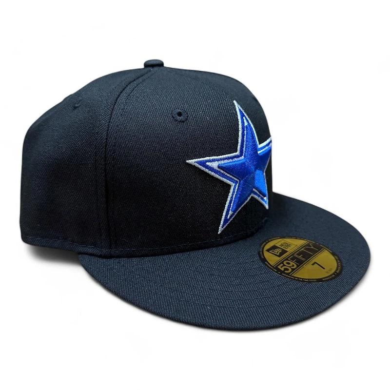 Dallas Cowboys Black Roya Blue UV New Era 59FIFTY Fitted Hat