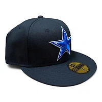 Dallas Cowboys Black Roya Blue UV New Era 59FIFTY Fitted Hat