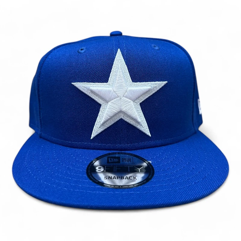 Dallas Cowboys Royal Blue and Silver Metallic Blue UV 9FIFTY Snapback Hat