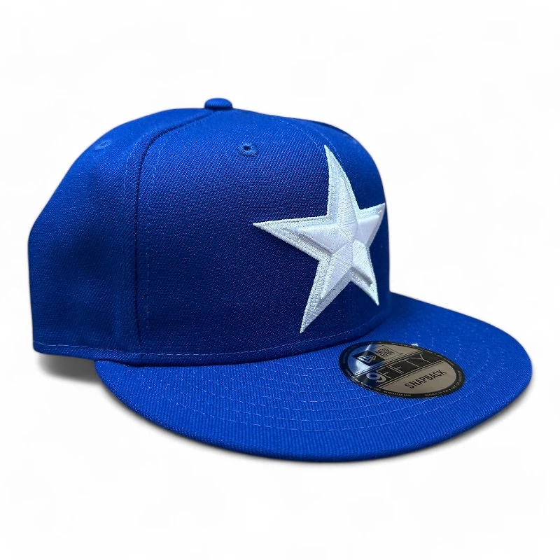 Dallas Cowboys Royal Blue and Silver Metallic Blue UV 9FIFTY Snapback Hat