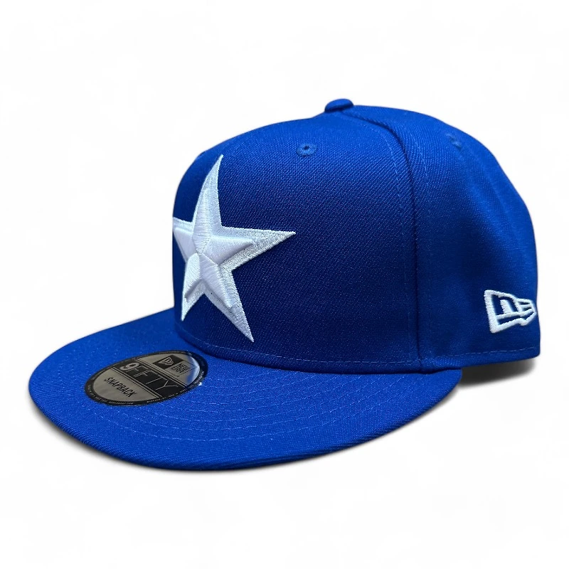 Dallas Cowboys Royal Blue and Silver Metallic Blue UV 9FIFTY Snapback Hat